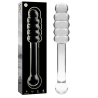 Nebula Series By Ibiza - Modèle 20 Gode En Verre Borosilicate Clair 20.5 Cm -O- 3 Cm